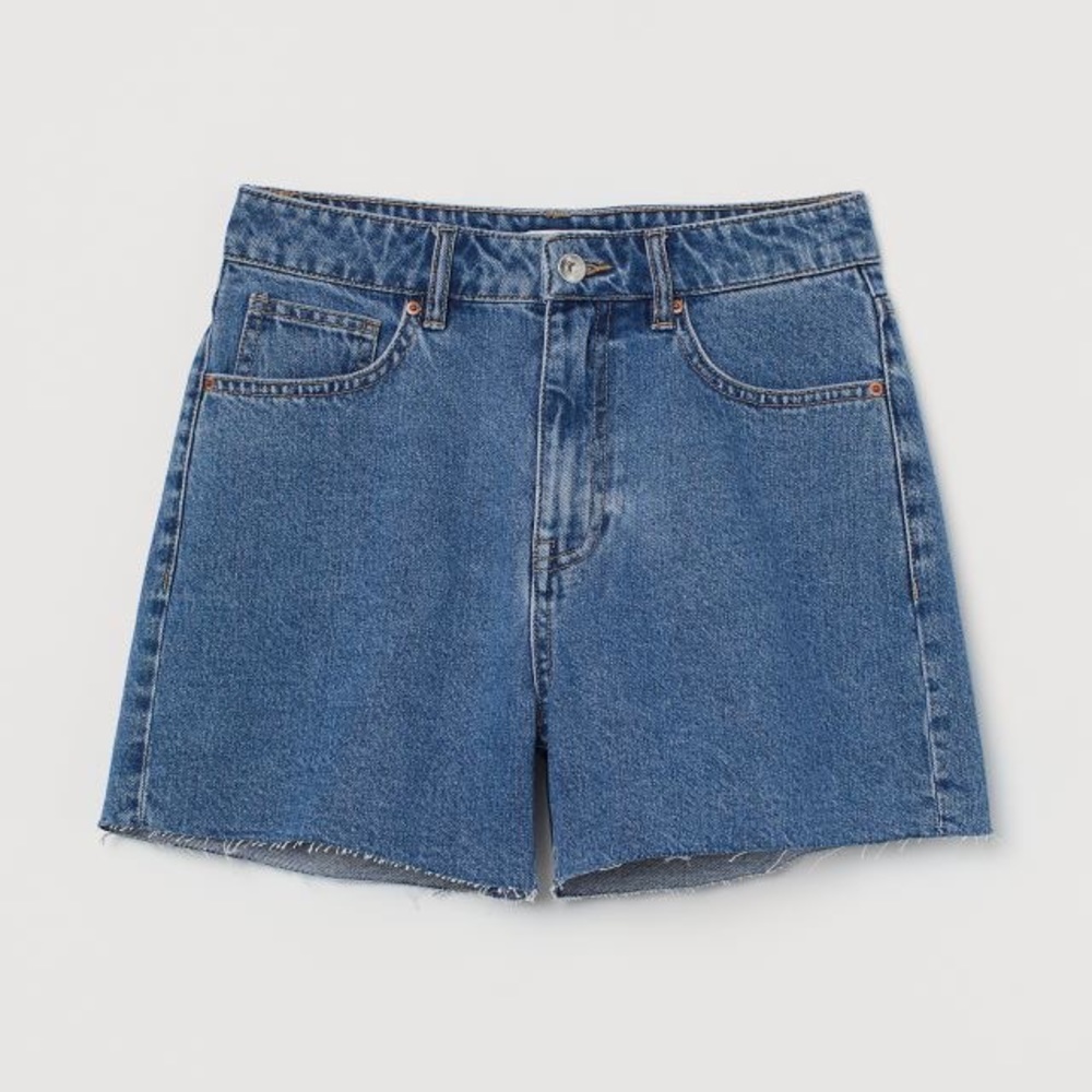 H&M Denim Shorts High Waist (size 12)